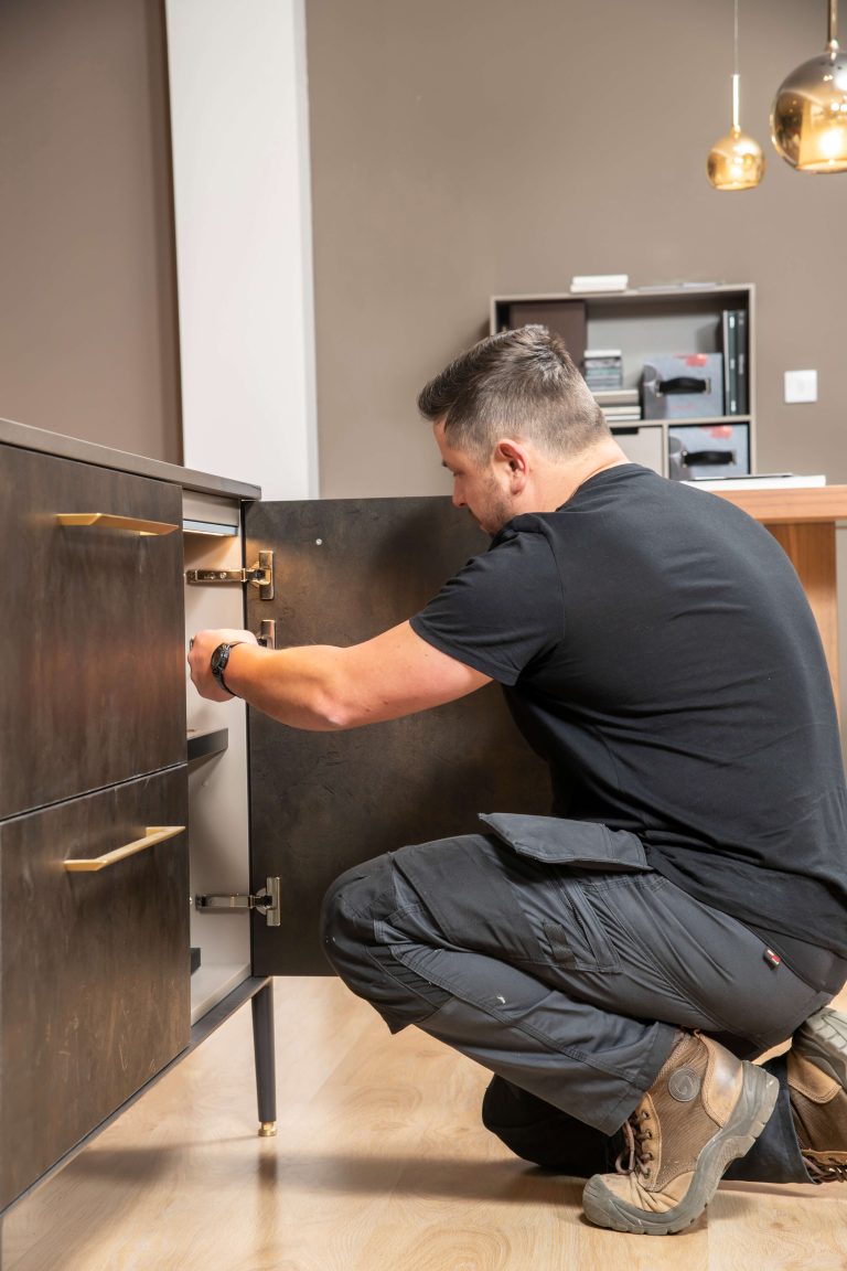 We design create install contemporary modern fitted built in bespoke custom furniture Dublin Ireland