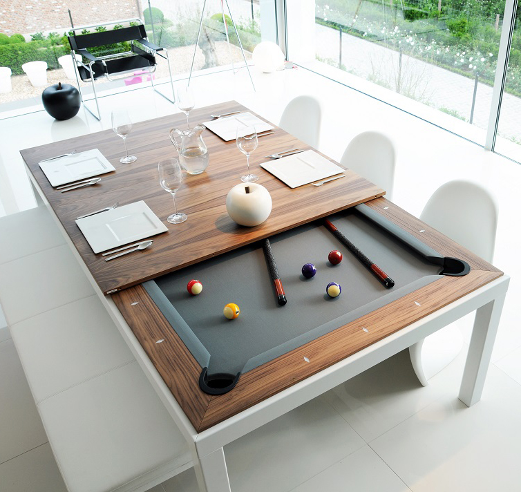 Fusion Table Ireland pool table billiards unique dual purpose dining table