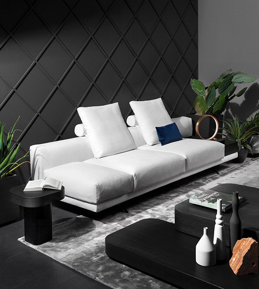 Vibieffe living room furniture. Cool retro sofas, armchairs and luxury modern upholstery furniture design in Dublin. LOMI are the best furniture store in North Dublin selling modern contemporary design.