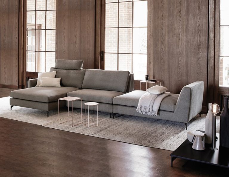 Vibieffe living room furniture. Cool sofas with headrests, armchairs and luxury modern upholstery furniture design in Dublin. LOMI are the best furniture store in North Dublin selling modern contemporary design.