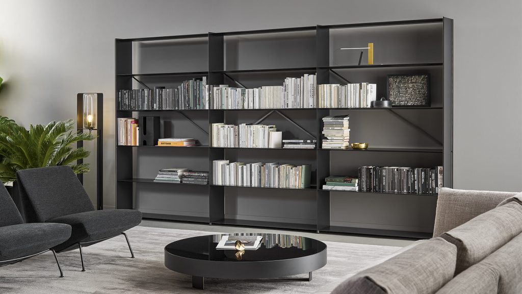 Bonaldo living room furniture. Cool feature bookcases, TV units and furniture design in Dublin. LOMI are the best furniture store in North Dublin selling modern contemporary design.