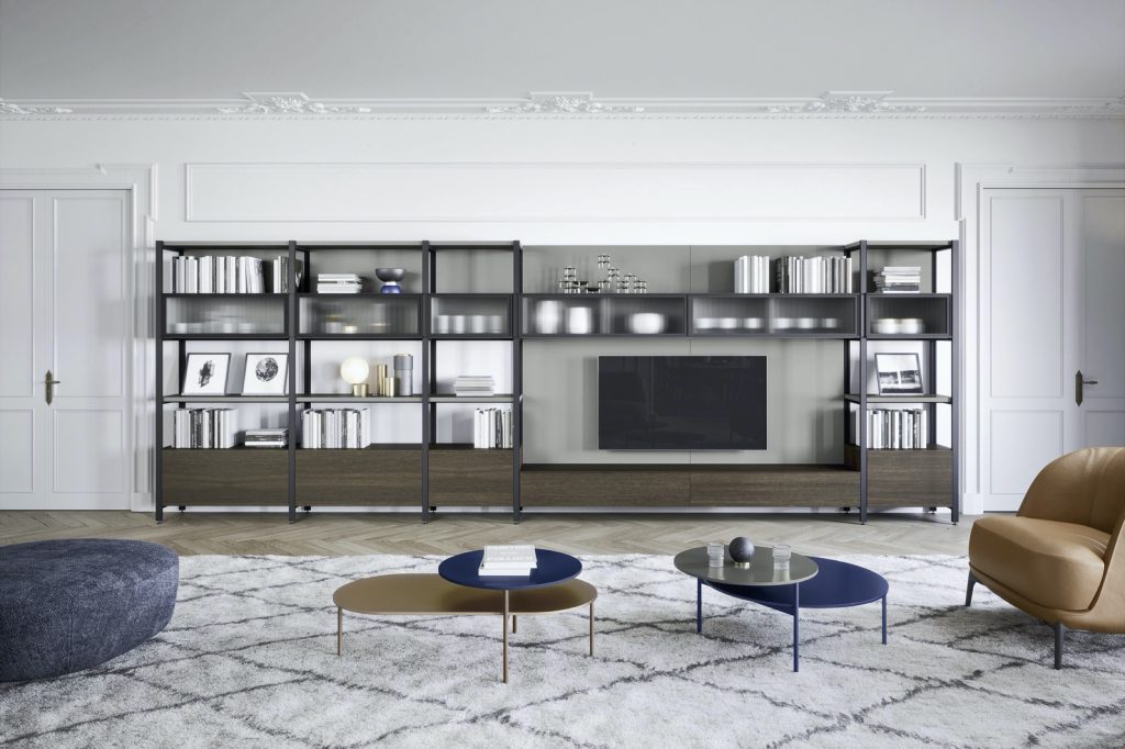 Novamobili living room furniture. Cool feature wall TV units and furniture design in Dublin. LOMI is the best furniture store in Dublin selling modern contemporary design.
