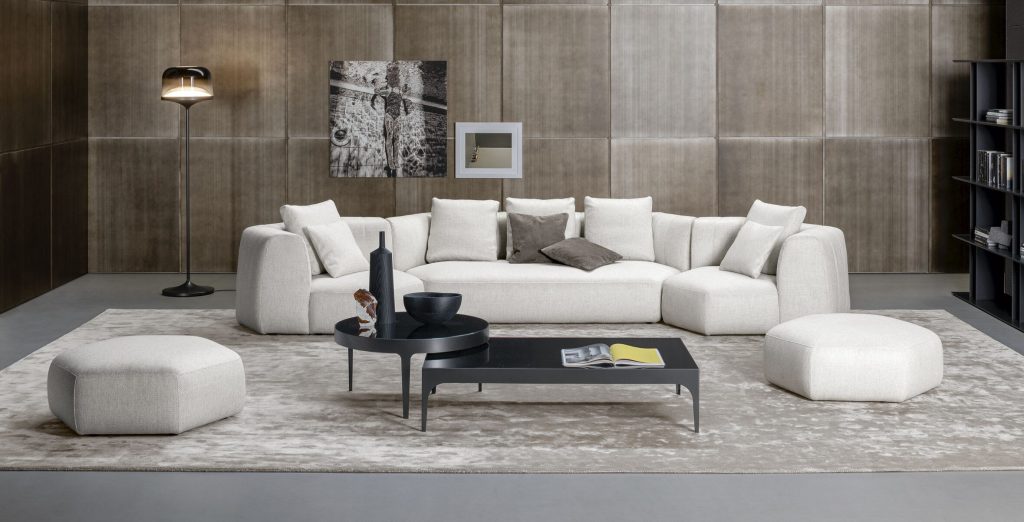 Bonaldo living room furniture. Cool sofas, armchairs and luxury modern upholstery furniture design in Dublin. LOMI are the best furniture store in North Dublin selling modern contemporary design.